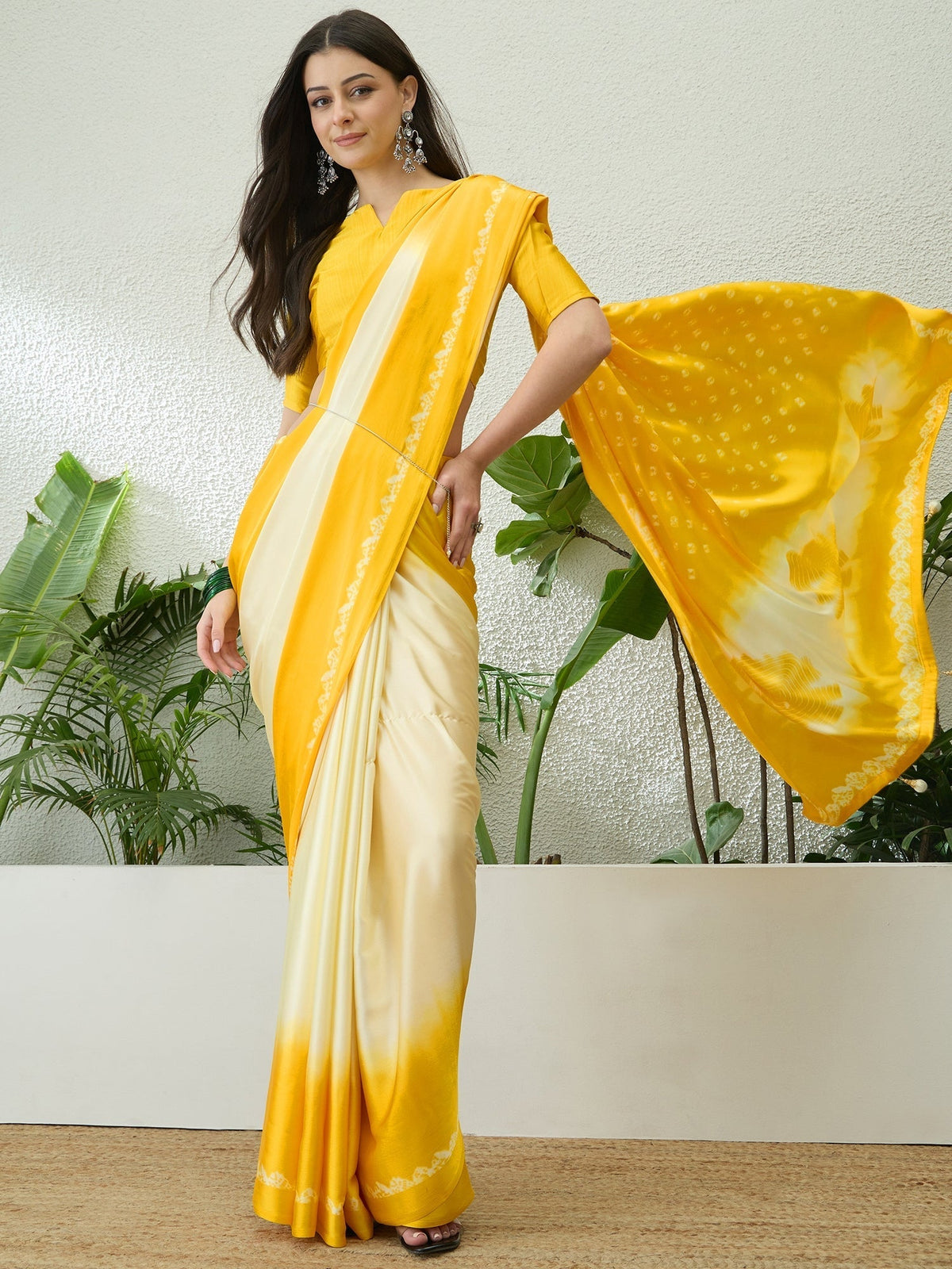 Pranika Graceful Semi Modal Saree for Ethnic Celebrations