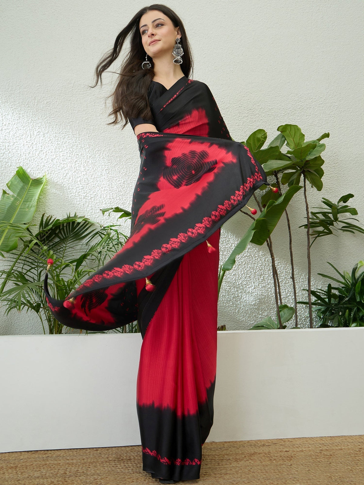 Pranika Graceful Semi Modal Saree for Ethnic Celebrations