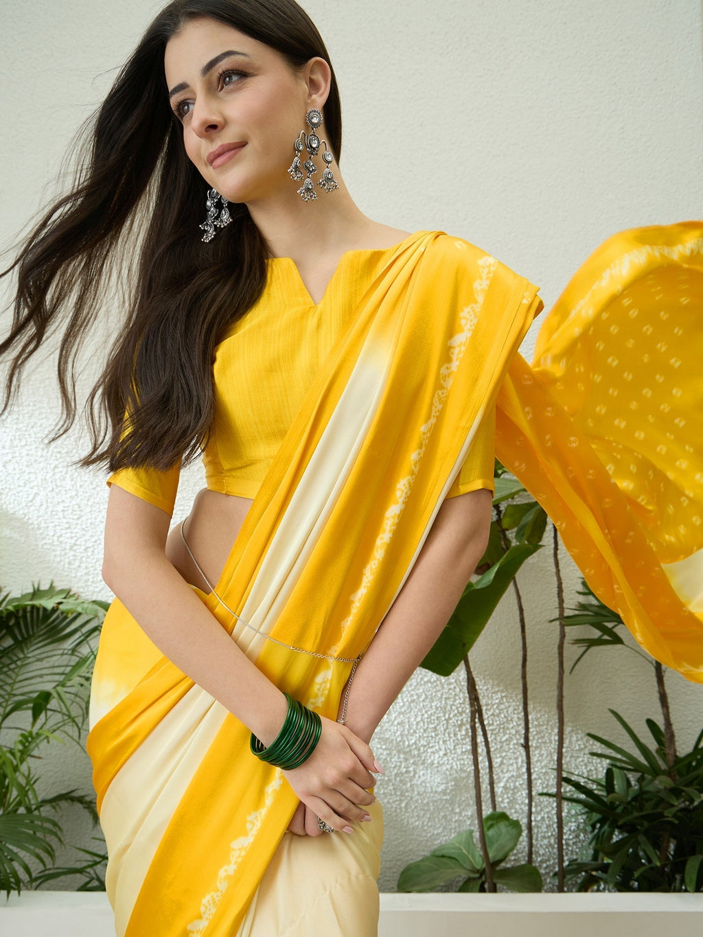 Pranika Graceful Semi Modal Saree for Ethnic Celebrations