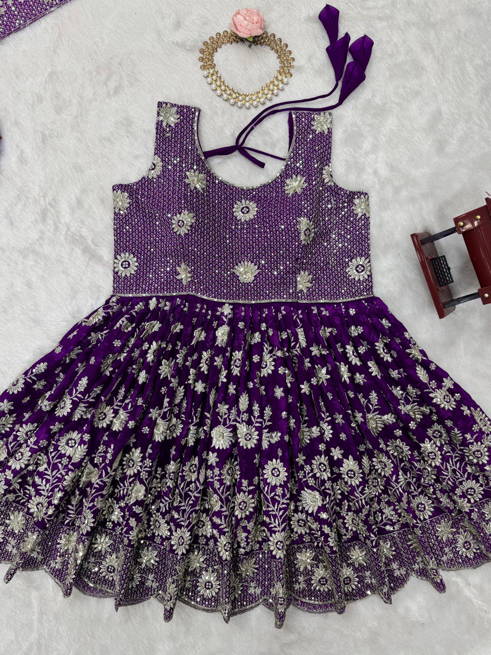 Purple Eid Special Elegant Sharara Set