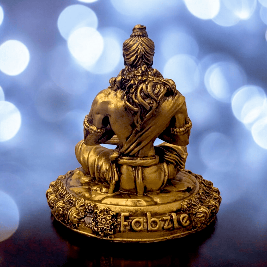 Shri Ram Worshipping Shivling at Rameshwaram – Premium Divine Car Dashboard Idol - Fabzie - Home Decor Elegance