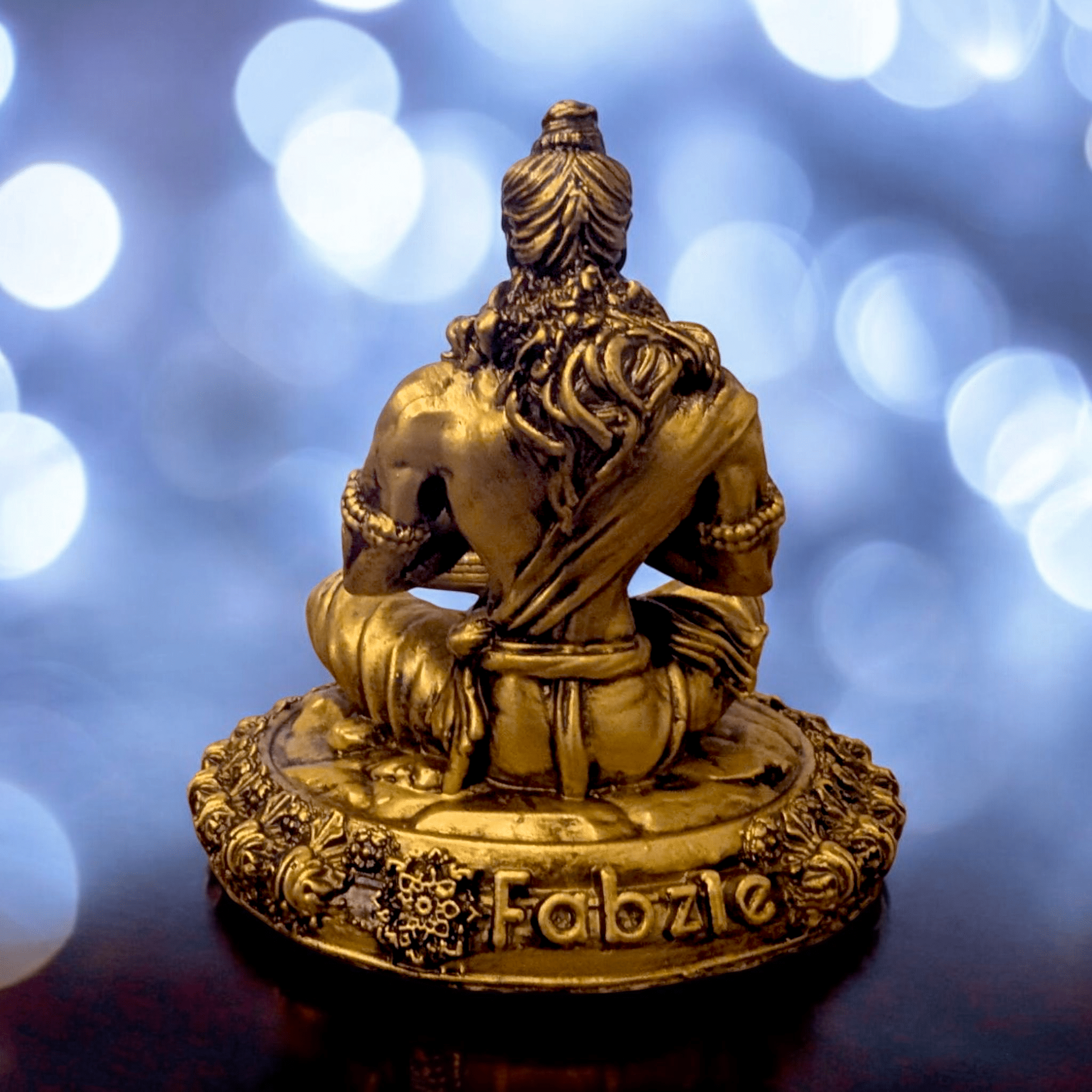 Shri Ram Worshipping Shivling at Rameshwaram – Premium Divine Car Dashboard Idol - Fabzie - Home Decor Elegance