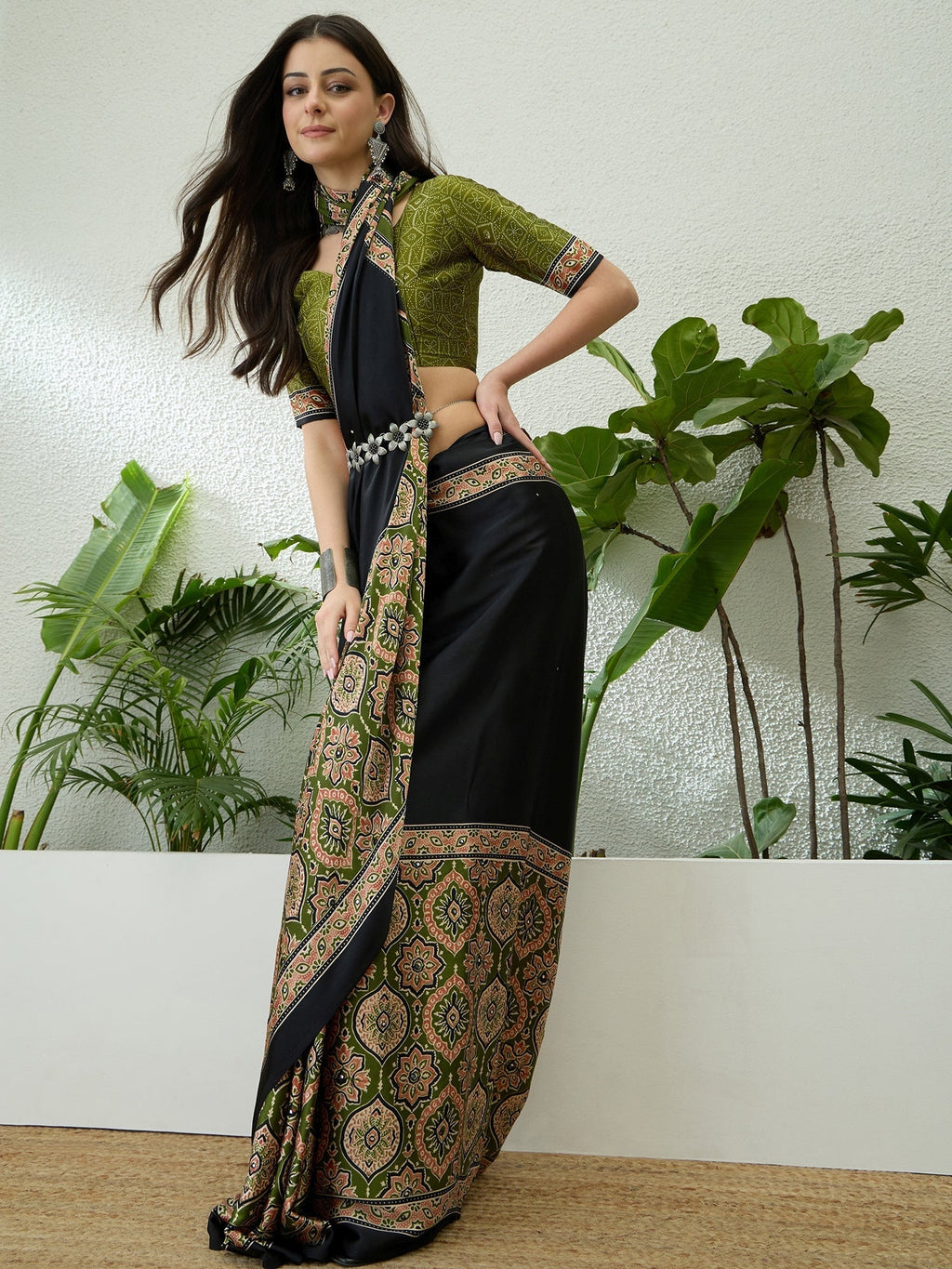 Reyanshi Classic Semi Modal Saree for Traditional Functions