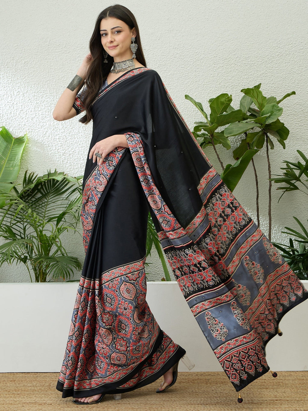 Reyanshi Classic Semi Modal Saree for Traditional Functions