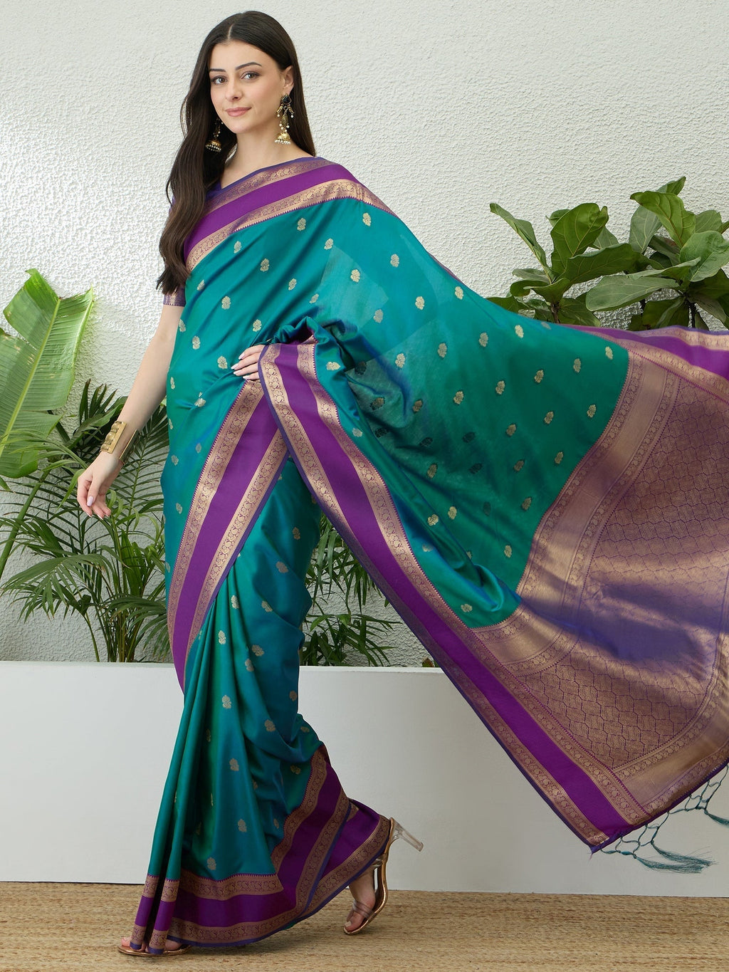 Rishvika Elegant Soft Silk Saree for Festive Functions