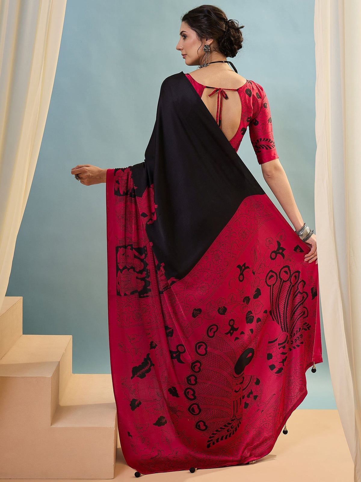 Riyana Classic Semi Modal Saree for Traditional Functions