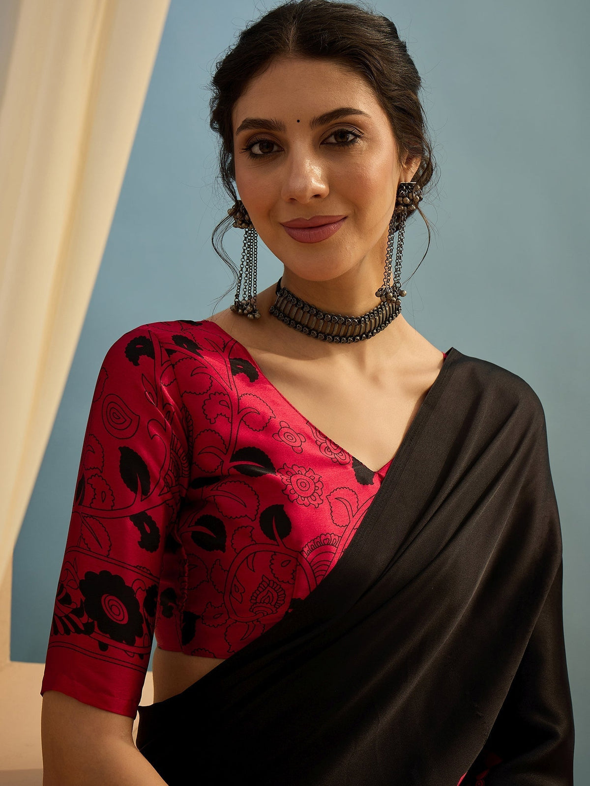 Riyana Classic Semi Modal Saree for Traditional Functions