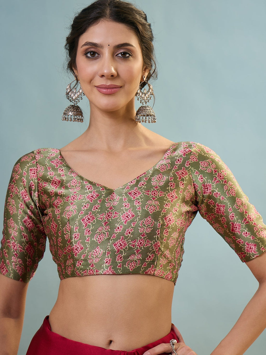 Saanvika Premium Semi Modal Saree for Festive Wear