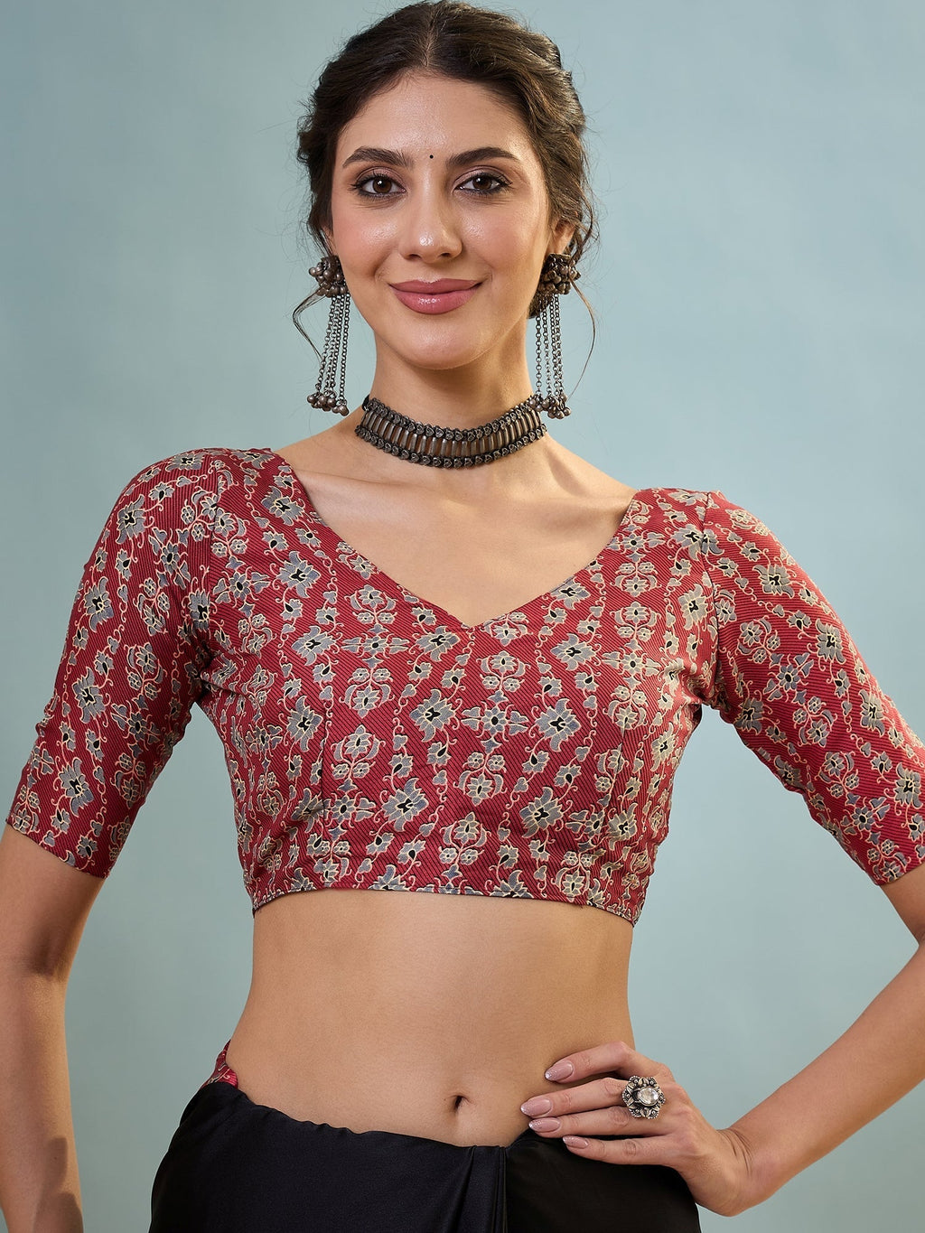 Saanvika Premium Semi Modal Saree for Festive Wear