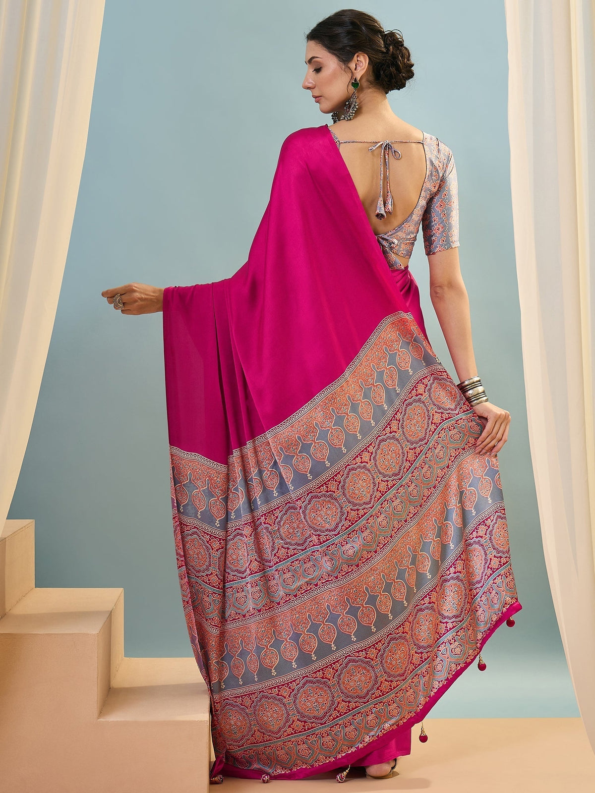 Saanvika Premium Semi Modal Saree for Festive Wear