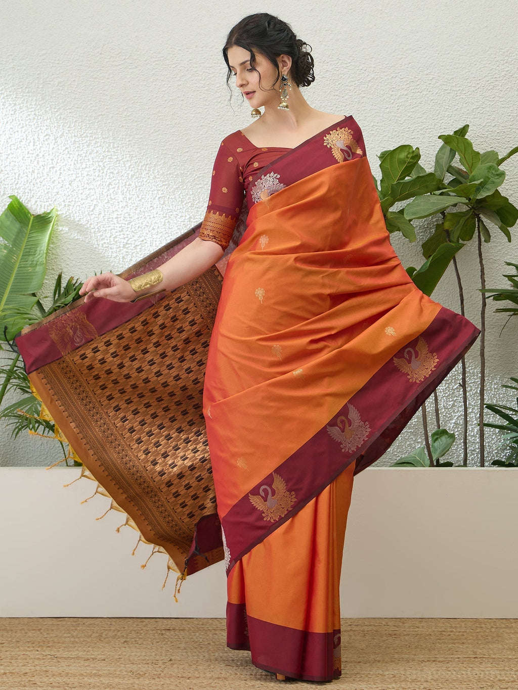 Tarunika Handloom Silk Saree for Wedding & Festive Wear
