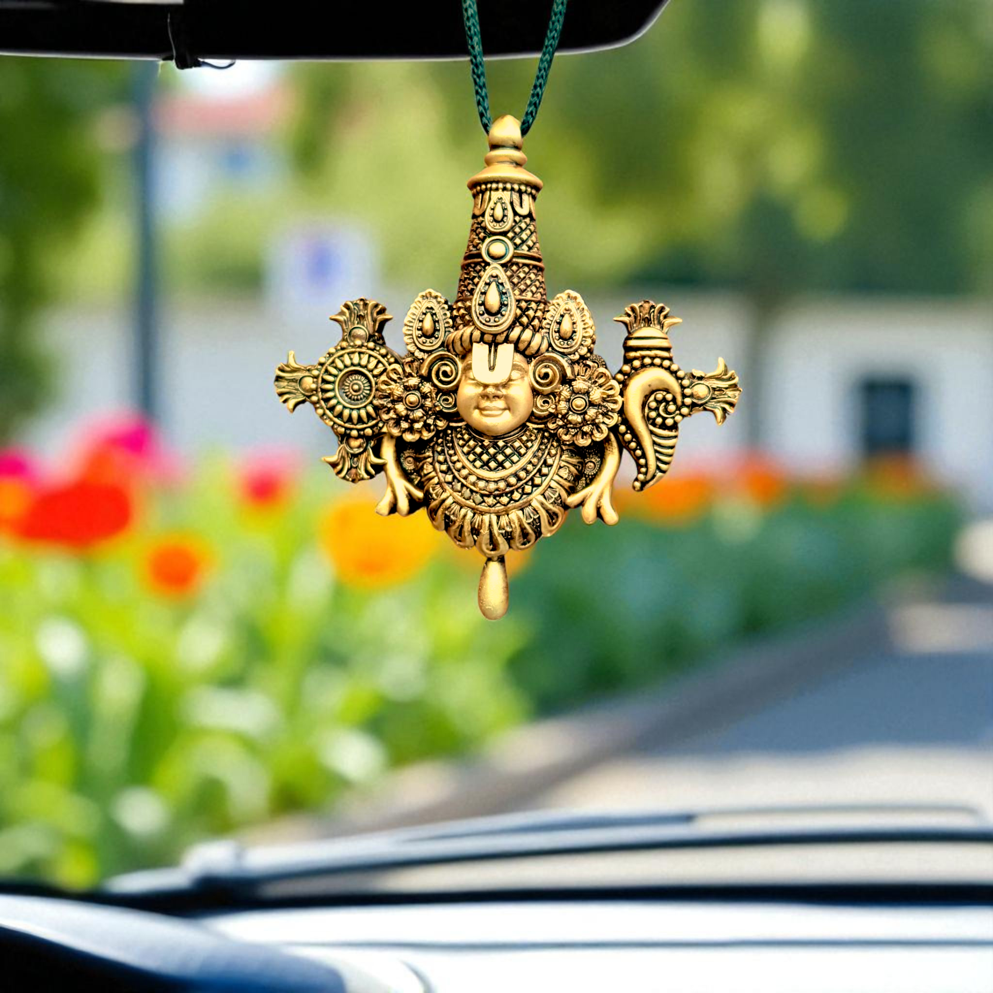 “Divine Presence of Tirupati Balaji – Hanging Blessings of Abundance” - Fabzie - Home Decor Elegance