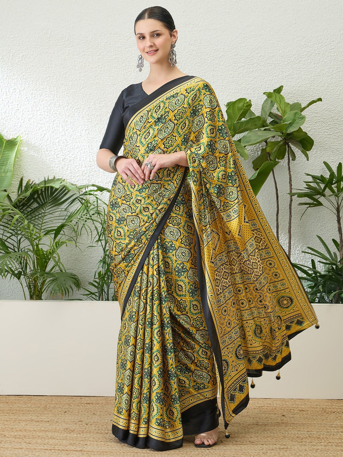 Vayuna Soft Drape Semi Modal Saree for Party Wear