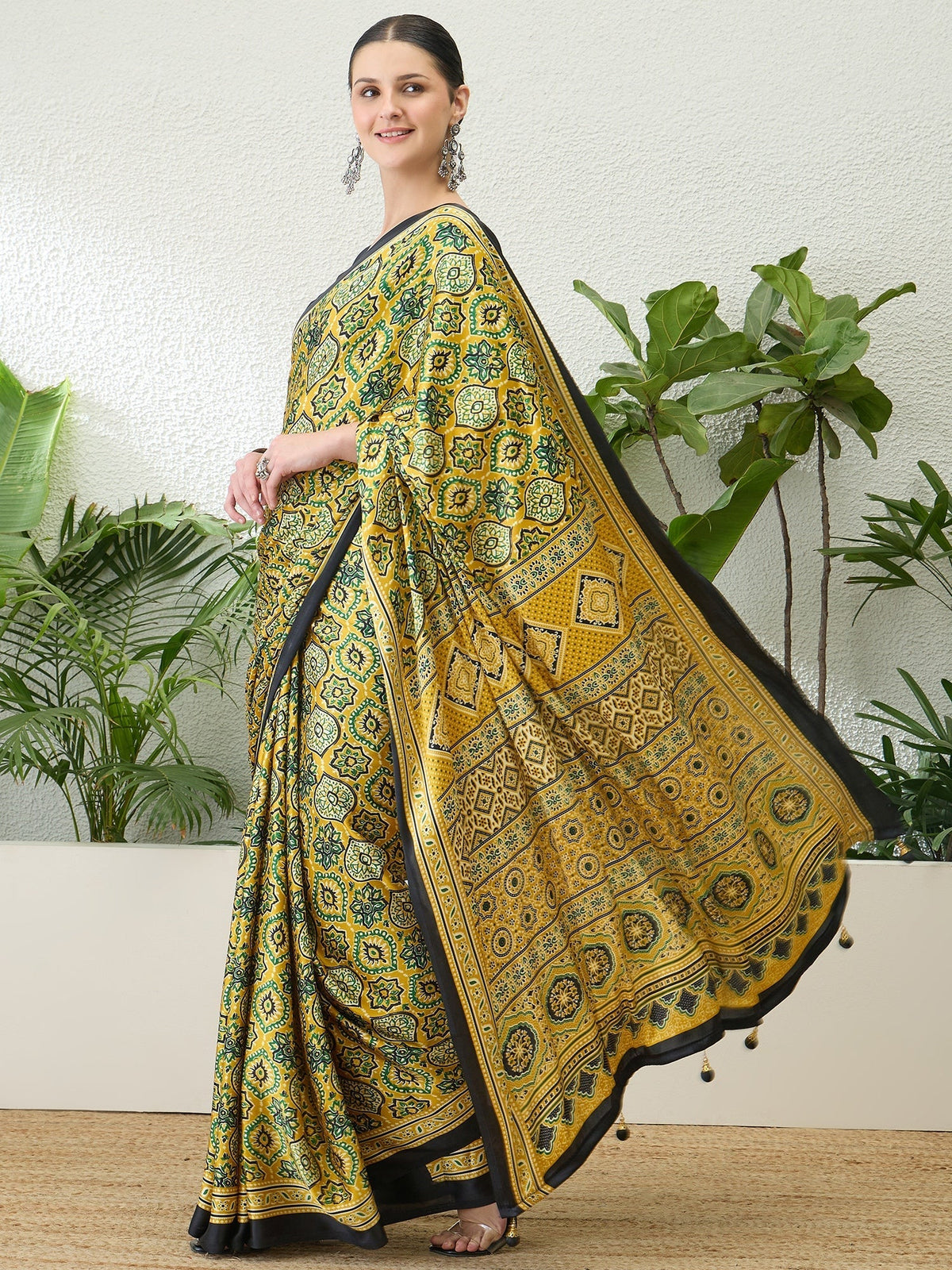 Vayuna Soft Drape Semi Modal Saree for Party Wear