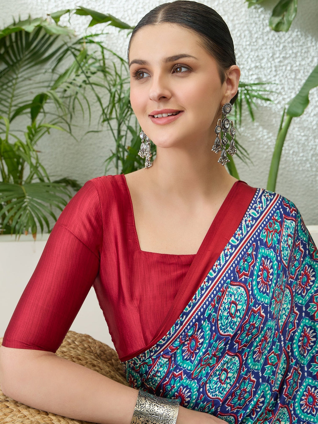 Vayuna Soft Drape Semi Modal Saree for Party Wear