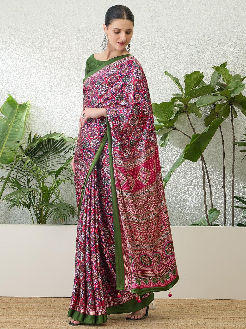 Vayuna Soft Drape Semi Modal Saree for Party Wear