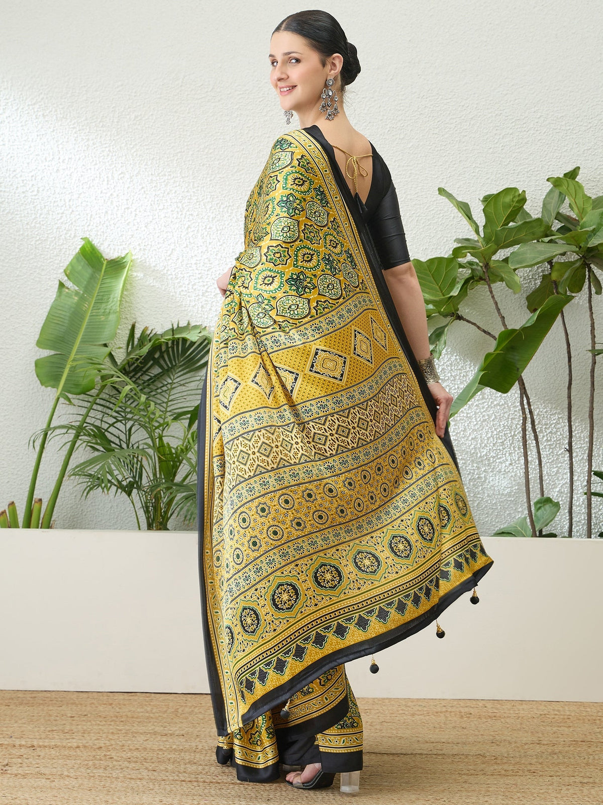 Vayuna Soft Drape Semi Modal Saree for Party Wear
