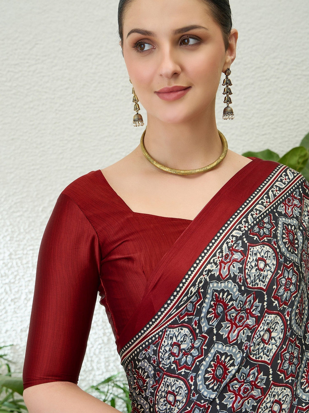 Vayuna Soft Drape Semi Modal Saree for Party Wear