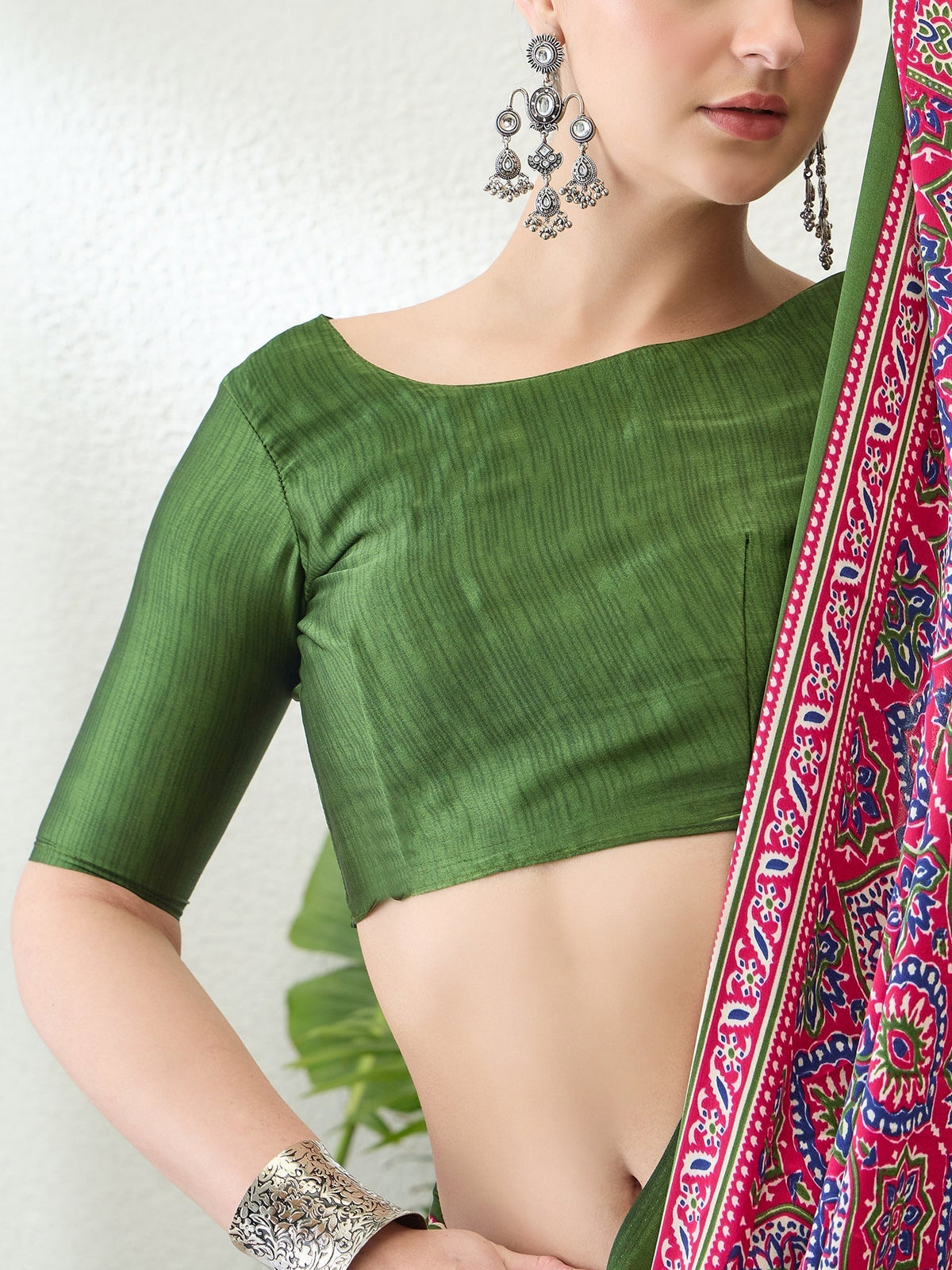 Vayuna Soft Drape Semi Modal Saree for Party Wear