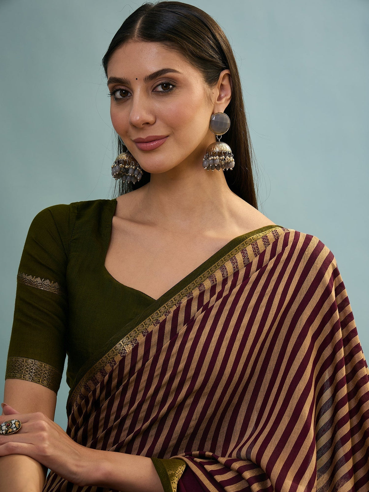 Vyanika Comfortable PV Cotton Saree for Daily & Festive Wear