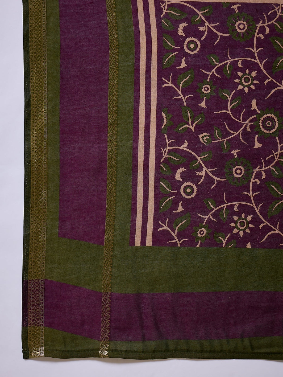 Vyanika Comfortable PV Cotton Saree for Daily & Festive Wear