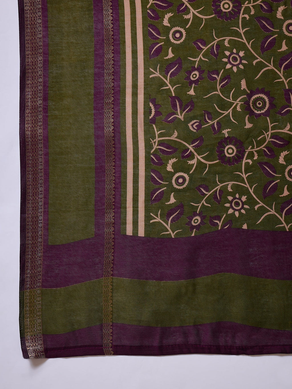 Vyanika Comfortable PV Cotton Saree for Daily & Festive Wear