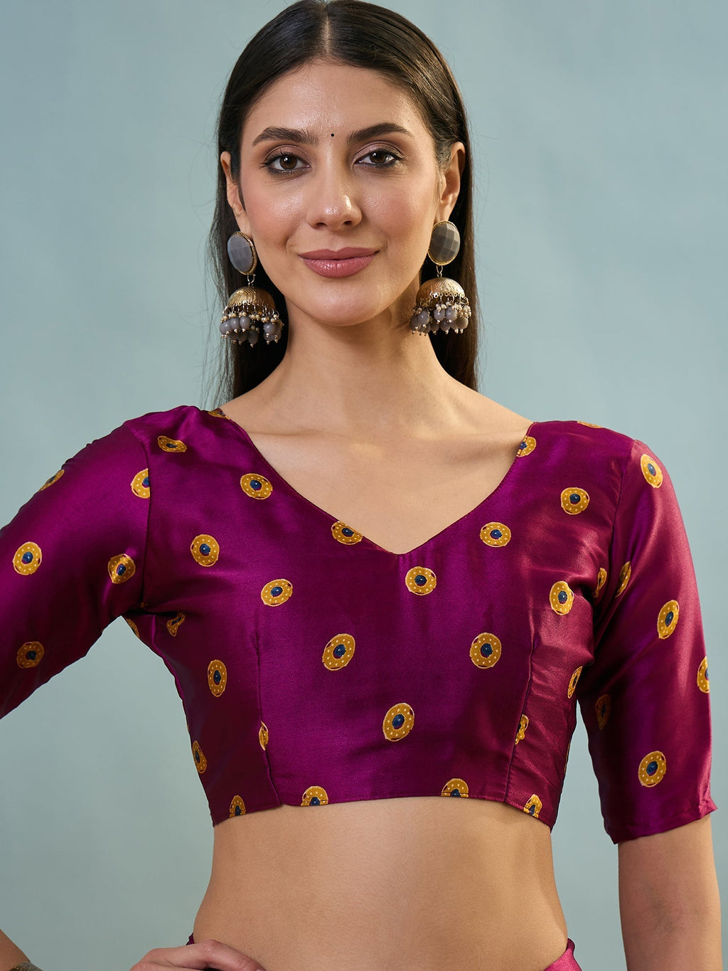 Yuvika Soft Drape Semi Modal Saree for Party Wear