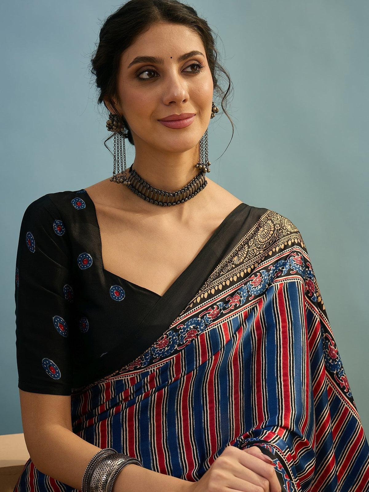 Yuvika Soft Drape Semi Modal Saree for Party Wear