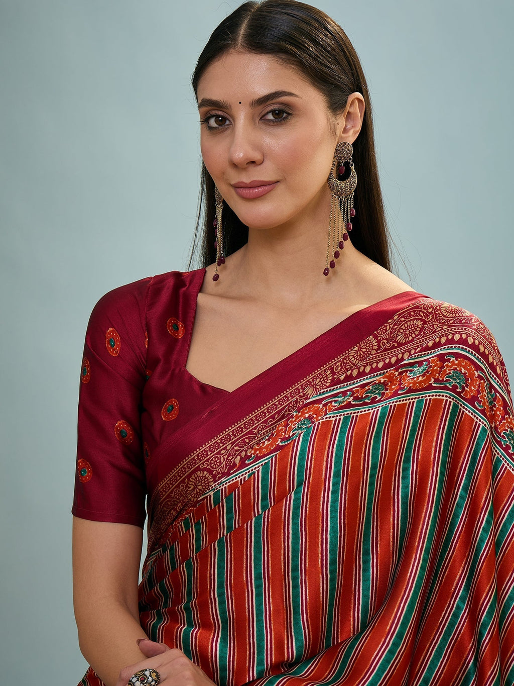 Yuvika Soft Drape Semi Modal Saree for Party Wear
